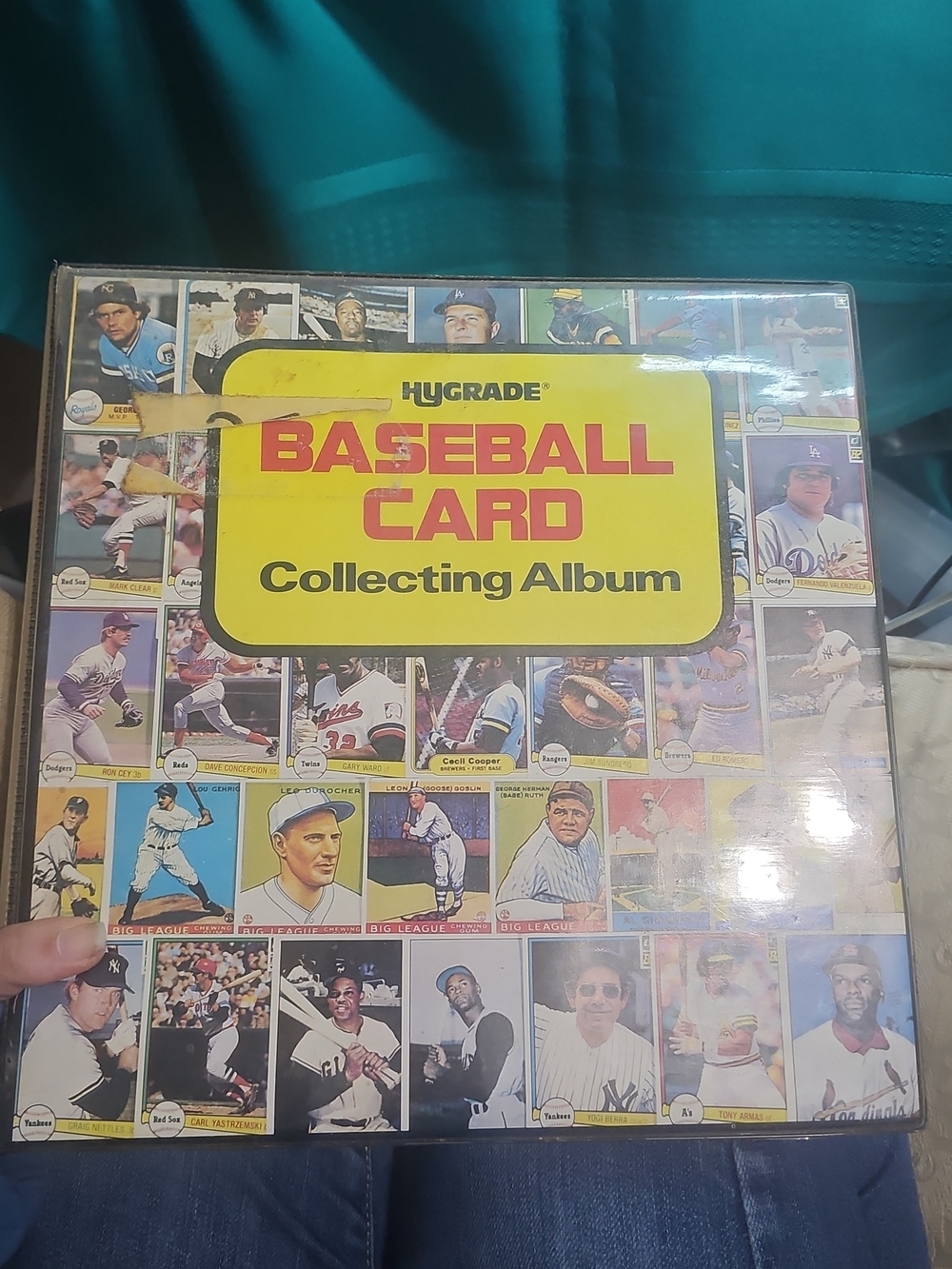 Baseball Card Collecting Album - 204 Total